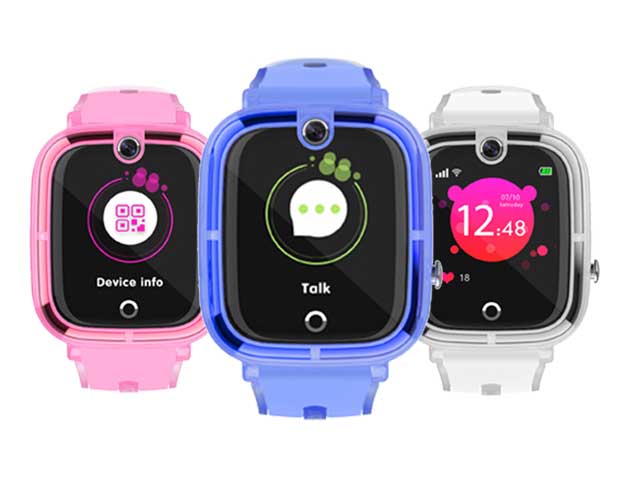 Kids GPS Watch Tracker SOS Calling GPS Positioning Health Monitoring Waterproof Smart Phone Watch DF44